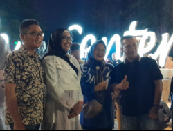 Taman Youth Center Ada Air Mancur dan Lampu Berwarna Menambah Destinasi Pariwisata Kota Padang