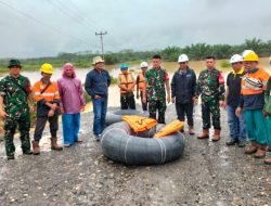 Air Sungai Meluap, Babinsa Koramil 03/Lubuk Basung Siaga Banjir
