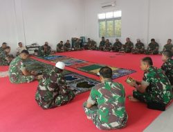 Babinsa Koramil 02/Padang Timur Ikut Tadarus di Musholla Kodim 0312/Padang