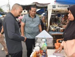 Wakil Gubernur Sumbar Kunjungi Pasar Pabukoan di Pasar Rakyat Kota Pariaman