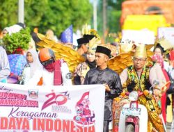 Peringati HUT Kabupaten, Pemkab Dharmasraya Gelar Acara Pawai Budaya