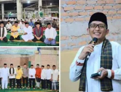 Safari Ramadhan, Hendri Septa Bantu Pembangunan Masjid As Sakinah Rp 15 Juta