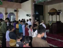 Didominasi Anak-Anak, Masjid Darul Huda Gelar Itikaf