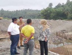 Proyek Cek Dam Sungai Limau Dilanjutkan, BNPB Targetkan Selesai Selama 9 Bulan