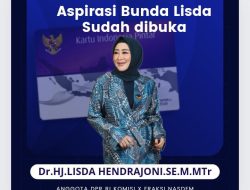 Jalur Aspirasi Lisda Hendrajoni Program PIP kembali bergulir untuk Masyarakat
