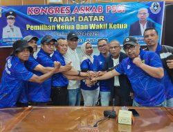 Kongres Askab PSSI Tanah Datar Lancar, Wel Ahmad Terpilih Aklamasi