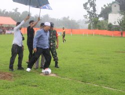 Hamsuardi Buka Turnamen Sepakbola Antar Klub se Pasaman Barat