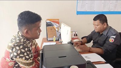 Tim Pemenangan dan Masyarakat Pendukung Eka Fadly Laporkan Dugaan Pelanggaran Pilkada ke Bawaslu