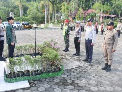 Pj. Walikota Sawahlunto Didampingi Kapolres,  Pimpin Apel  Ops Lilin 2024