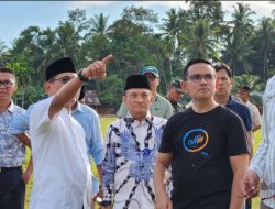 Jelang Even Pacu Kuda, Bupati Padang Pariaman JKA Tinjau Perisapan di Duku Banyak