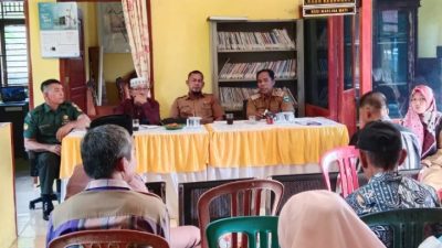 Nagari Pasar Bukit Air Haji Gelar Musyawarah Persiapan Anggaran 2025
