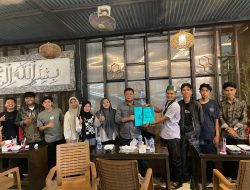 Ketua DPRD Dharmasraya Tampung Aspirasi HMI