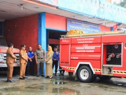 Sikapi Laporan Masyarakat, Bupati Welly Suhery Sidak Posko Damkar Pasaman