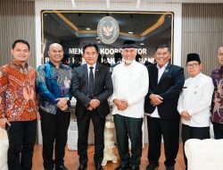 Gubernur Sumbar Temui Menko Yusril, Minta Dukungan Usulan Pahlawan Nasional Asal Ranah Minang