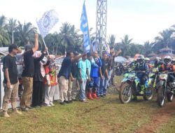 Plt. Kadisporabudpora  Dharmasraya Hadiri Pembukaan Adventure Trail