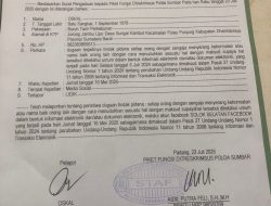 Berawal dari Dugaan Tambang Emas Ilegal di Kabupaten Solok, Seorang Wartawan Polisikan Akun Muhammad Geza