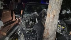 Kecelakaan Maut di Pesisir Selatan: Mobil Tabrak Pohon, Dua Orang Tewas