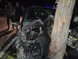 Kecelakaan Maut di Pesisir Selatan: Mobil Tabrak Pohon, Dua Orang Tewas