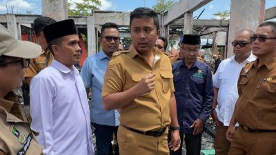 Tragedi Kebakaran Pasar Payakumbuh: Wagub Sumbar Tinjau Langsung kelokasi