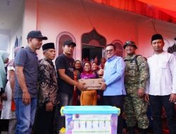 Jenguk Pengungsi Gunung Bungsu, Bupati Pastikan Bantuan dan Akses Jalan Segera Pulih