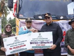 Dharmasraya Hadir, Tanah Datar Kuat: Bantuan Mengalir, Luka Disembuhkan