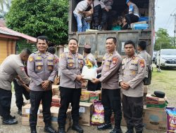 Polres Muko-Muko Kirim 21 Jenis Logistik Vital untuk Korban di Pesisir Selatan