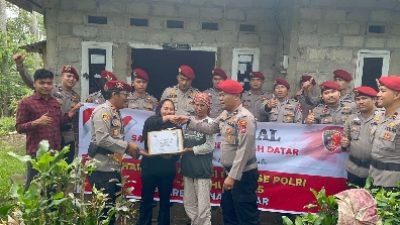 Bakti Sosial Reskrim: Kepedulian yang Menyapa Warga Tanah Datar