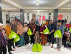 Rico Alviano Salurkan 200 Paket Bantuan ke Gunung Bungsu