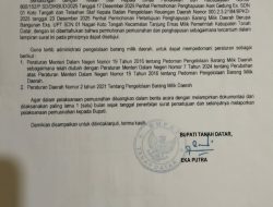 Perobohan MDA di Koto Tangah Kecamatan Tanjung Emas Sudah Melalui Pelepasan Aset