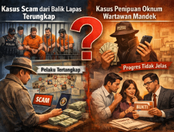 Kasus Scam dari Dalam Lapas Terungkap, Dugaan Penipuan Oknum Wartawan di Tanah Datar Dipertanyakan Progresnya