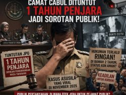 Tuntutan 1 Tahun Penjara “Camat CCTV” Dinilai Terlalu Ringan, Kejaksaan Padang Panjang Disorot