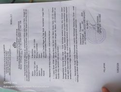 STNK Motor Wali Nagari Air Haji Barat Hilang, Pemilik Nyatakan Tidak Berlaku