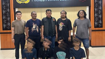 Satresnarkoba Polres Pessel Bongkar Peredaran Ganja Kering, Empat Remaja Diamankan