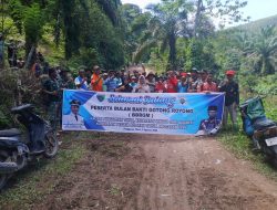 Gotong Royong Perbaiki Jalan Usaha Tani di Punggasan Timur, Warga: Ini Nadi Ekonomi Kam