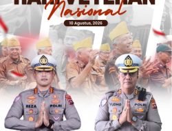 Hormati Jasa Veteran, Dirlantas Polda Sumbar Kobarkan Semangat Patriotisme dan Nasionalisme